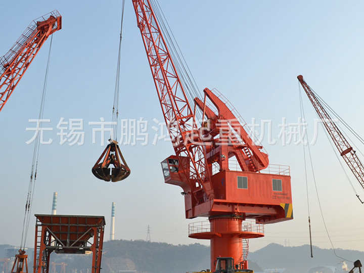 HGQ20t-25m 固定式码头吊